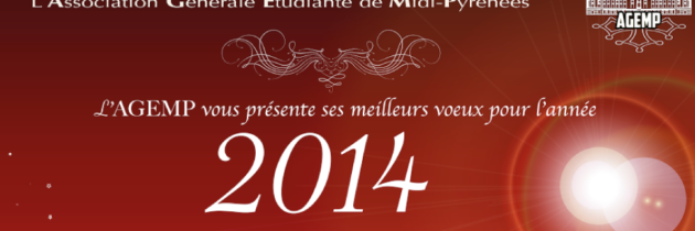 L’AGEMP présente ses meilleurs voeux pour l’année 2014.
