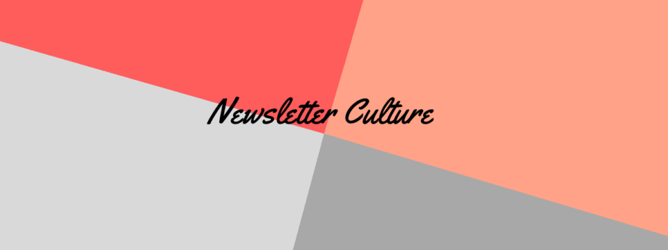 Newsletter Culture début Avril 2019